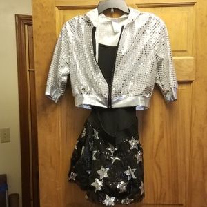 2 piece dance costume